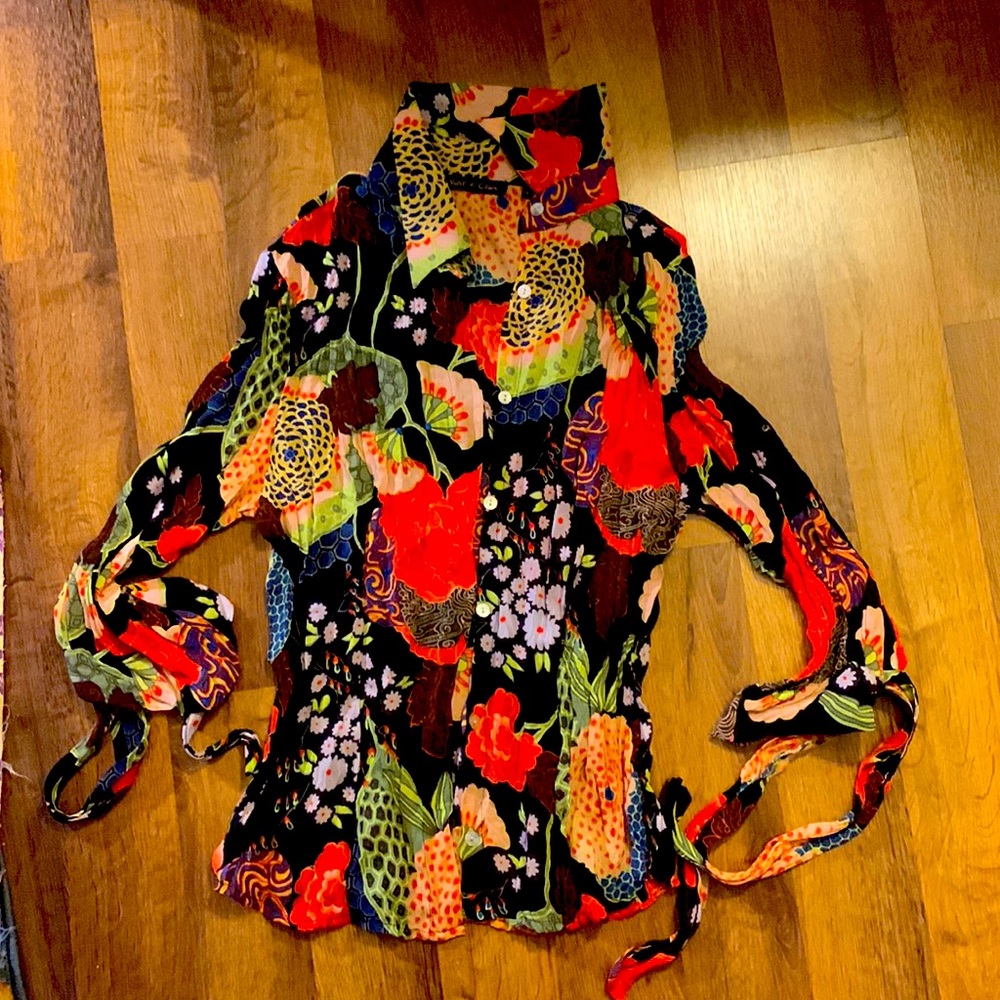 Bright Floral Blouse